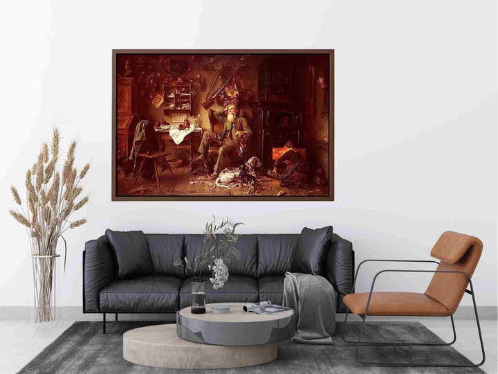 A Forester at Home Painting
