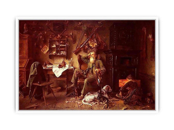 A Forester at Home Framed Print