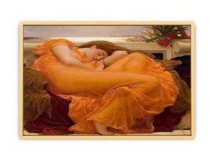 Flaming June Streched canvas