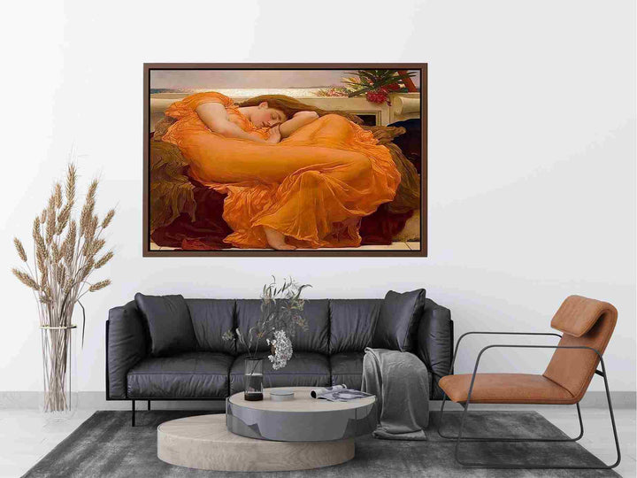 Flaming June Painting