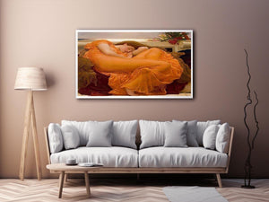 Flaming June by Lord Frederick Leighton Painting
