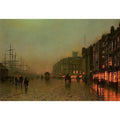 Liverpool from Wapping by John Atkinson Grimshaw