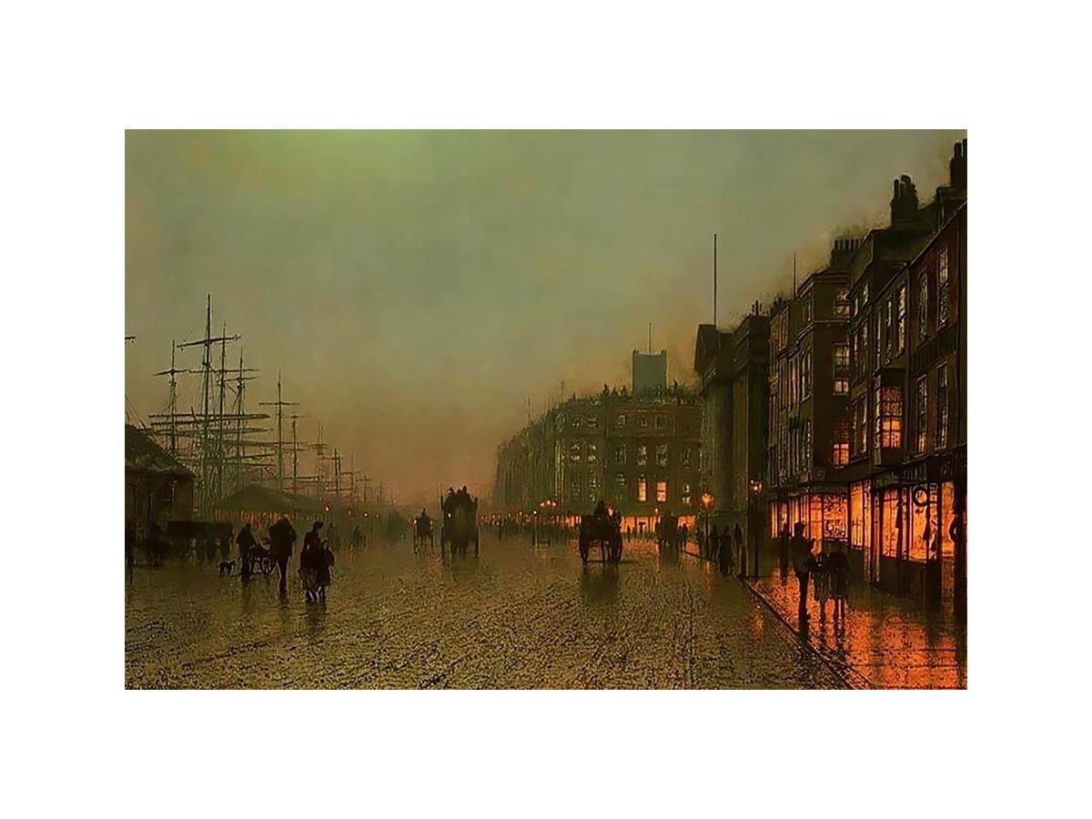 Liverpool from Wapping by John Atkinson Grimshaw