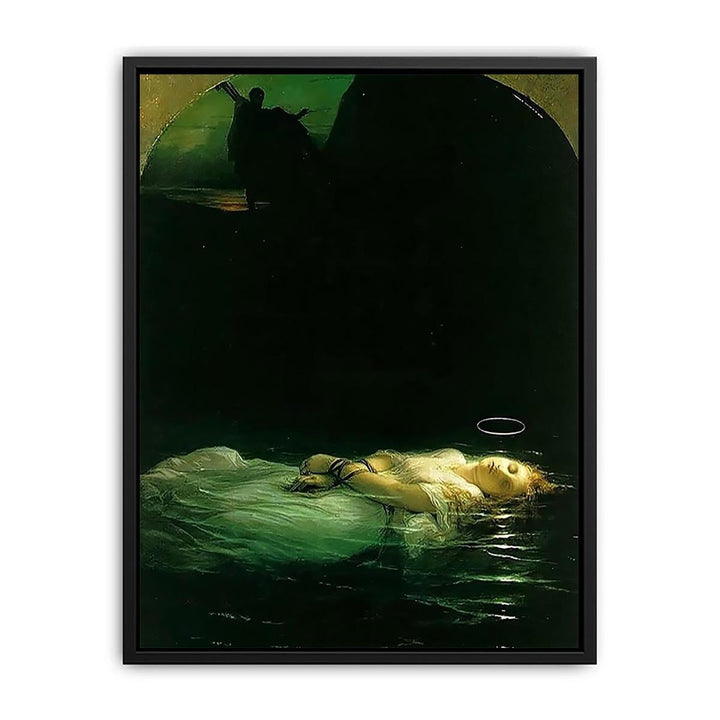 The Young Martyr Canvas Print