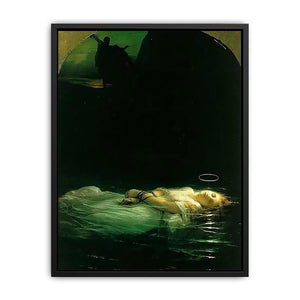 The Young Martyr Canvas Print