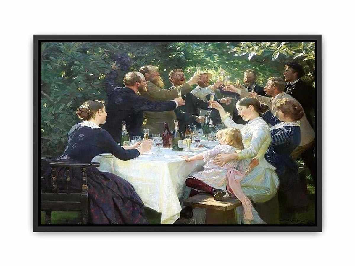 Hip Hip Hurrah Artists Party at Skagen Canvas Print