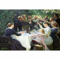 Hip Hip Hurrah Artists Party at Skagen by Peder Severin Kroyer