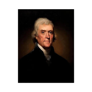 Portrait of Thomas Jefferson by Rembrandt Peale