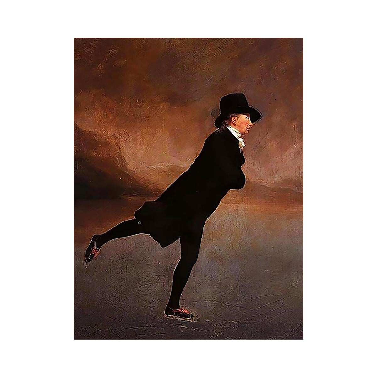The Reverend Robert Walker skating on Duddingston Loch by Sir Henry Raeburn