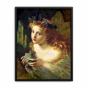 Take the Fair Face of Woman painting  by Sophie Gengembre Anderson Canvas Print