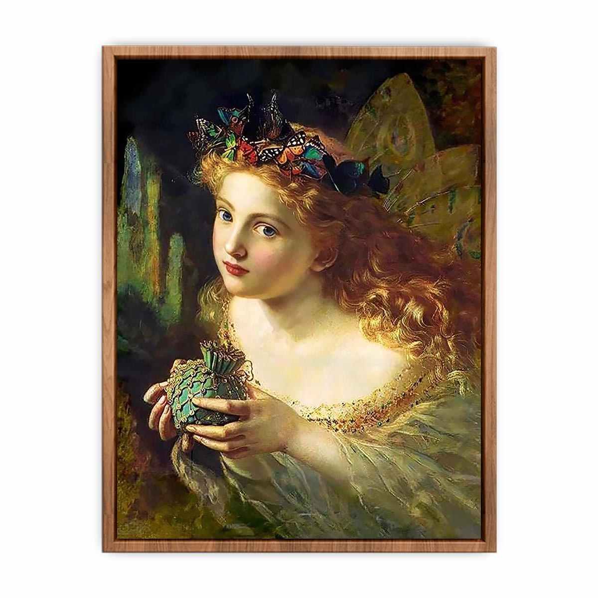Take the Fair Face of Woman painting  by Sophie Gengembre Anderson  Poster