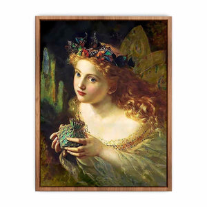 Take the Fair Face of Woman painting  by Sophie Gengembre Anderson  Poster