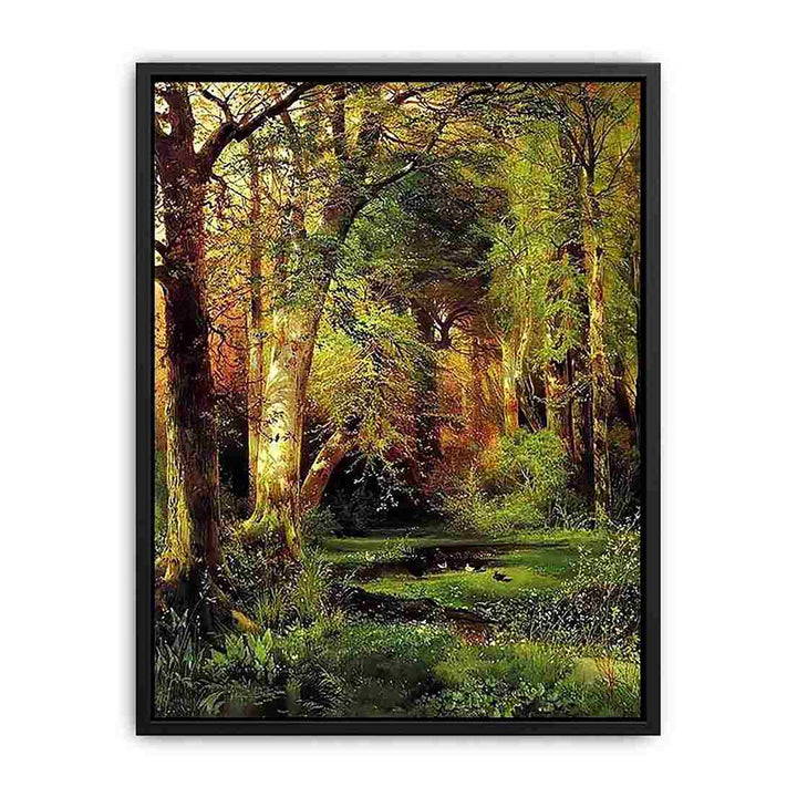 Forest Scene Canvas Print