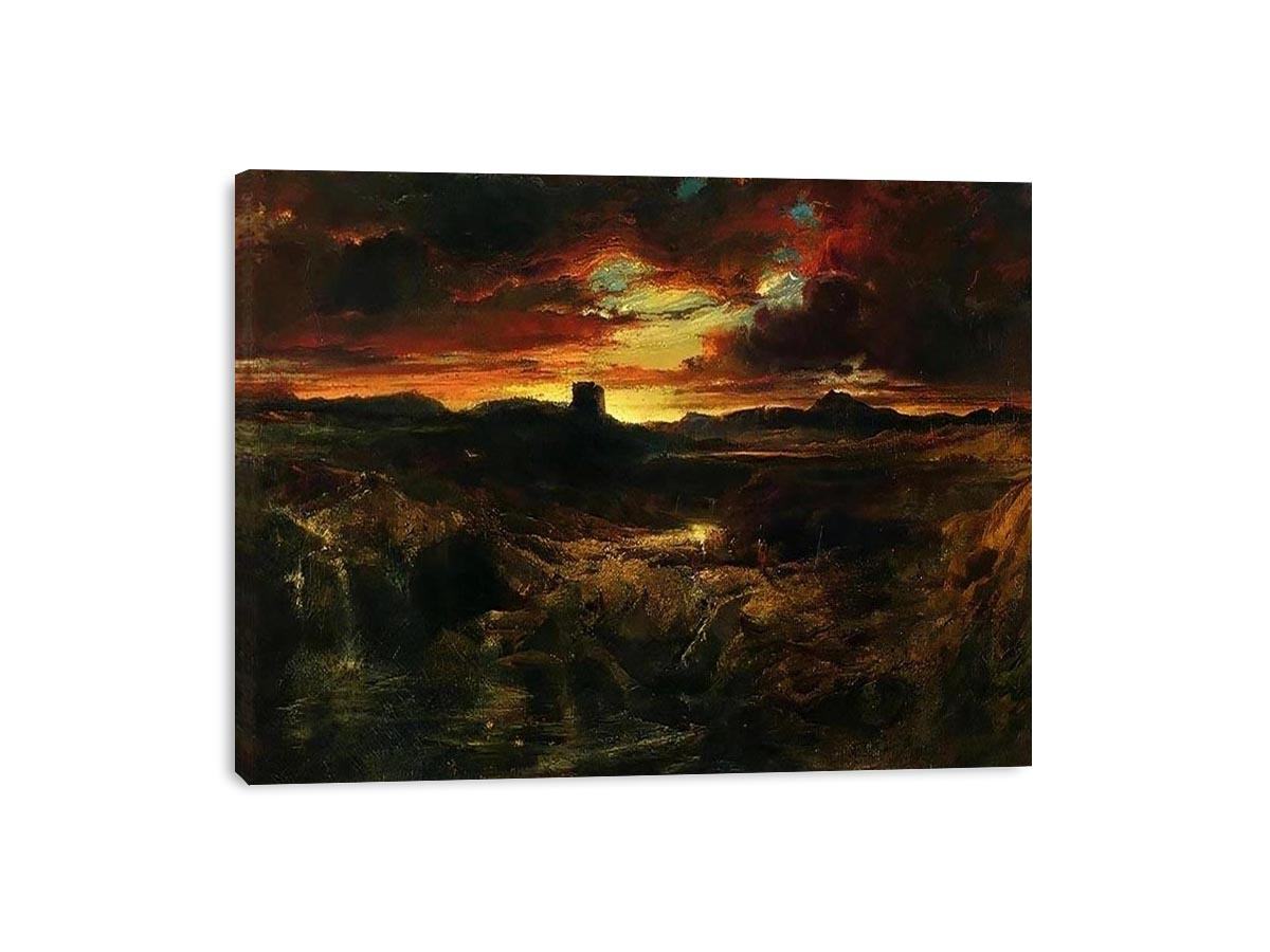 Childe Roland to the Dark Tower Came by Thomas Moran Painting