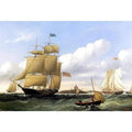 The Whaleship "Emma C. Jones" off Round Hills, New Bedford by William Bradford