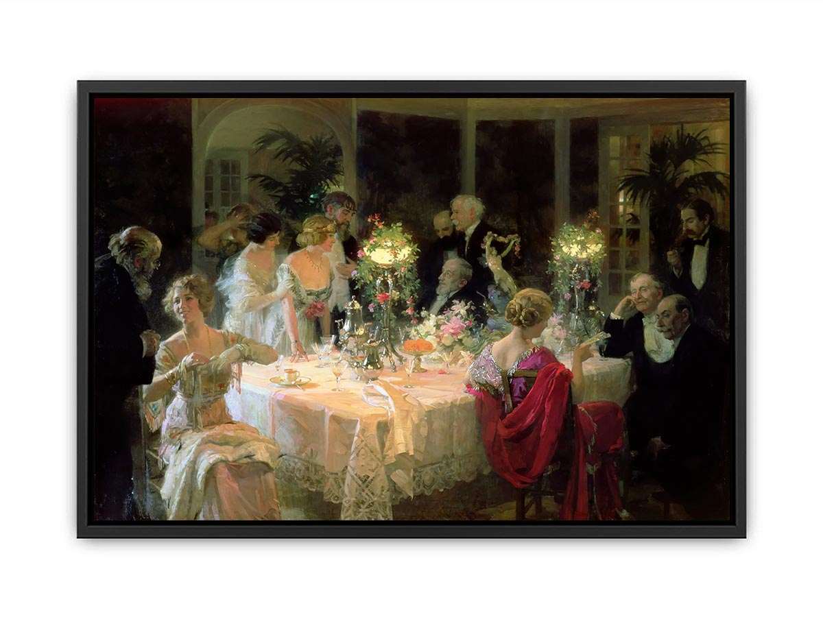 The Dinner Party Canvas Print