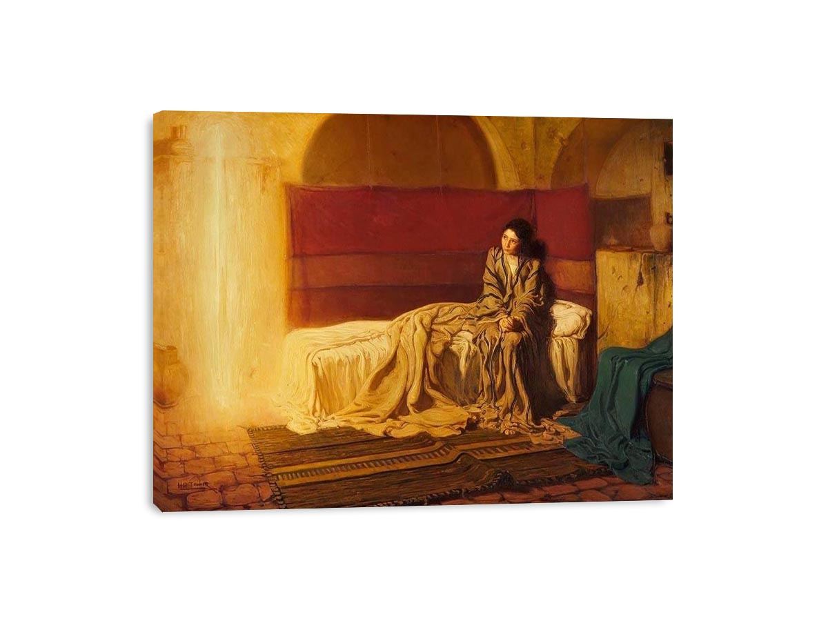 The Annunciation by HENRY OSSAWA TANNER Painting