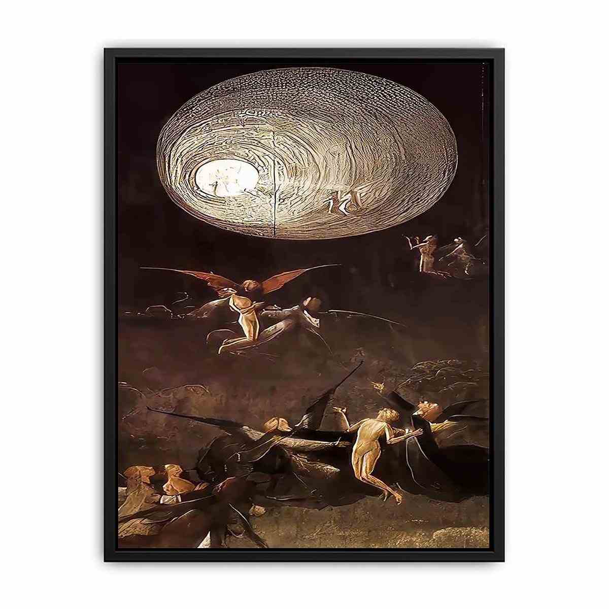 Ascent of the Blessed - Hieronymous Bosch Canvas Print