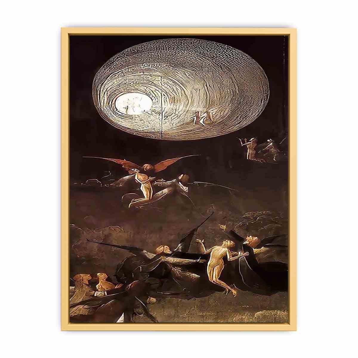 Ascent of the Blessed - Hieronymous Bosch Streched canvas