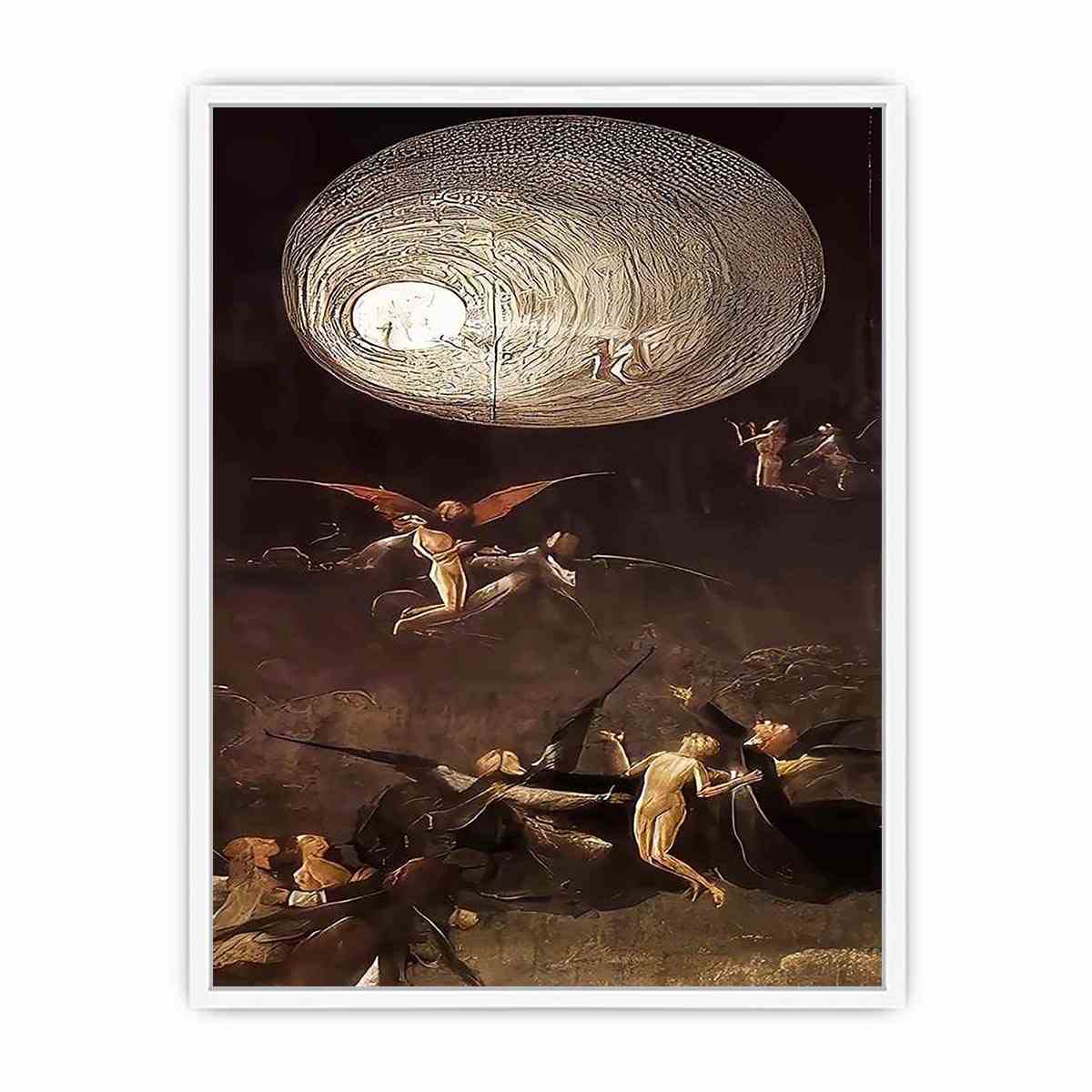 Ascent of the Blessed - Hieronymous Bosch Framed Print