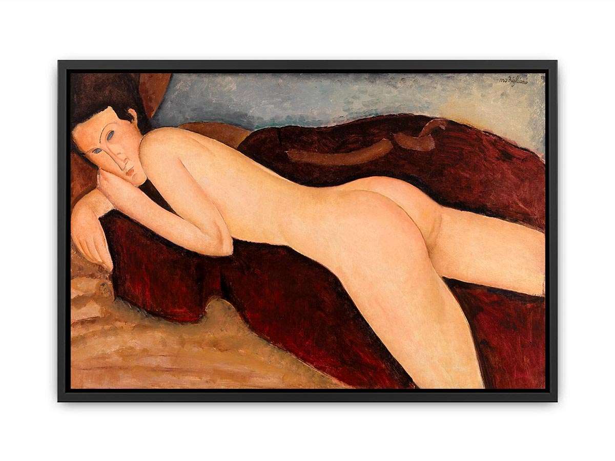 Reclining Nude by Modigliani  Canvas Print
