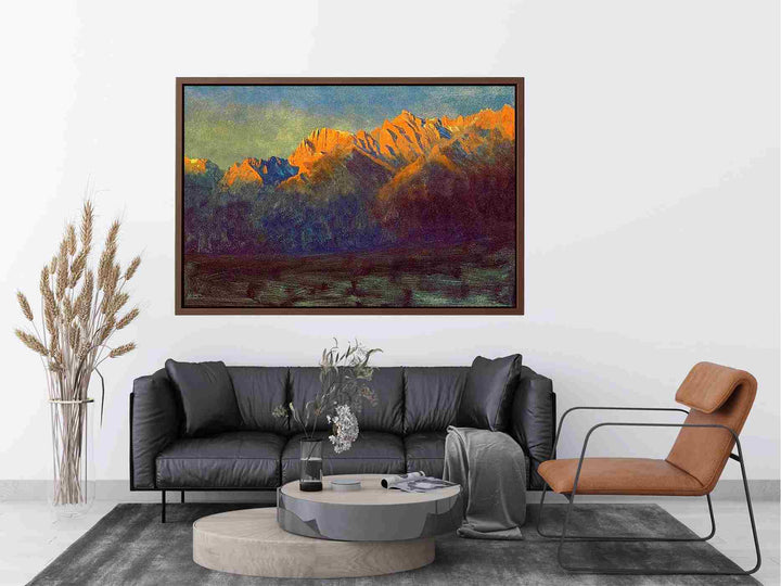 Sunrise in Sierras By Albert Birštadt Painting