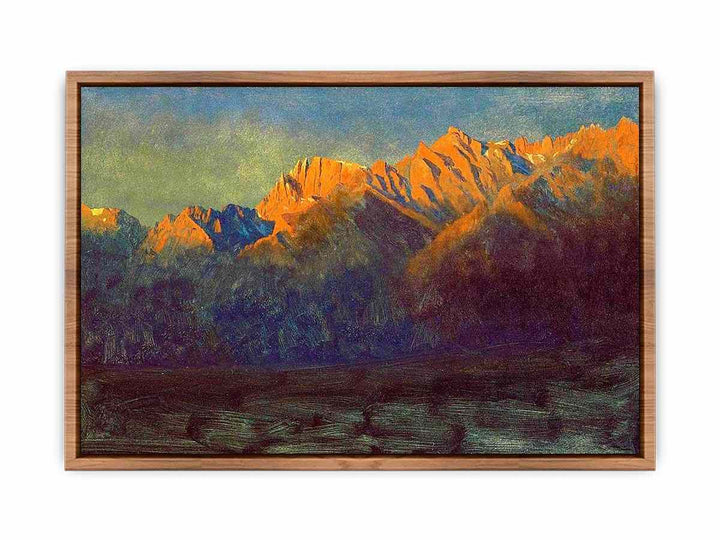 Sunrise in Sierras By Albert Birštadt Poster