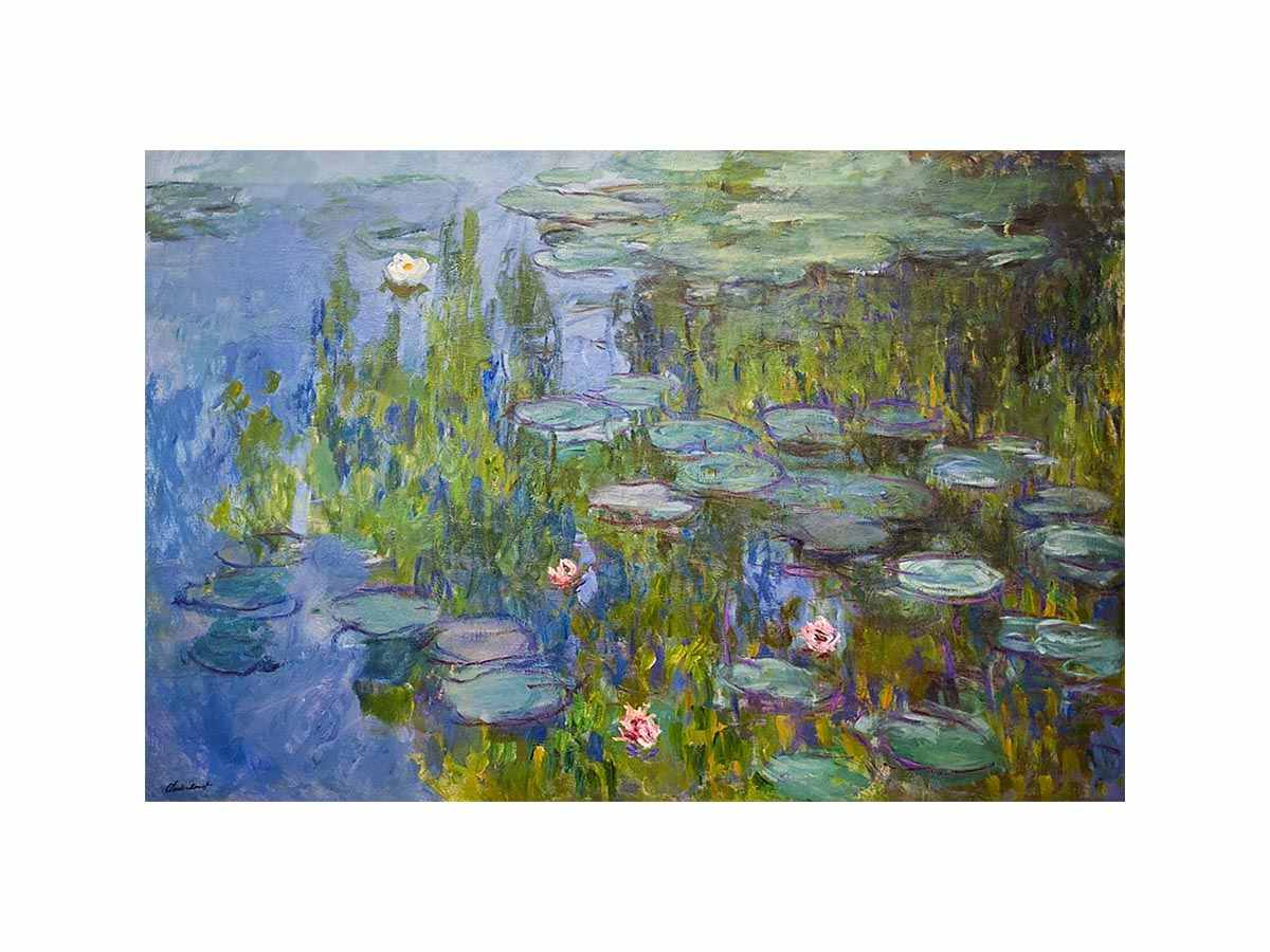 Sea Roses by Claude Monet