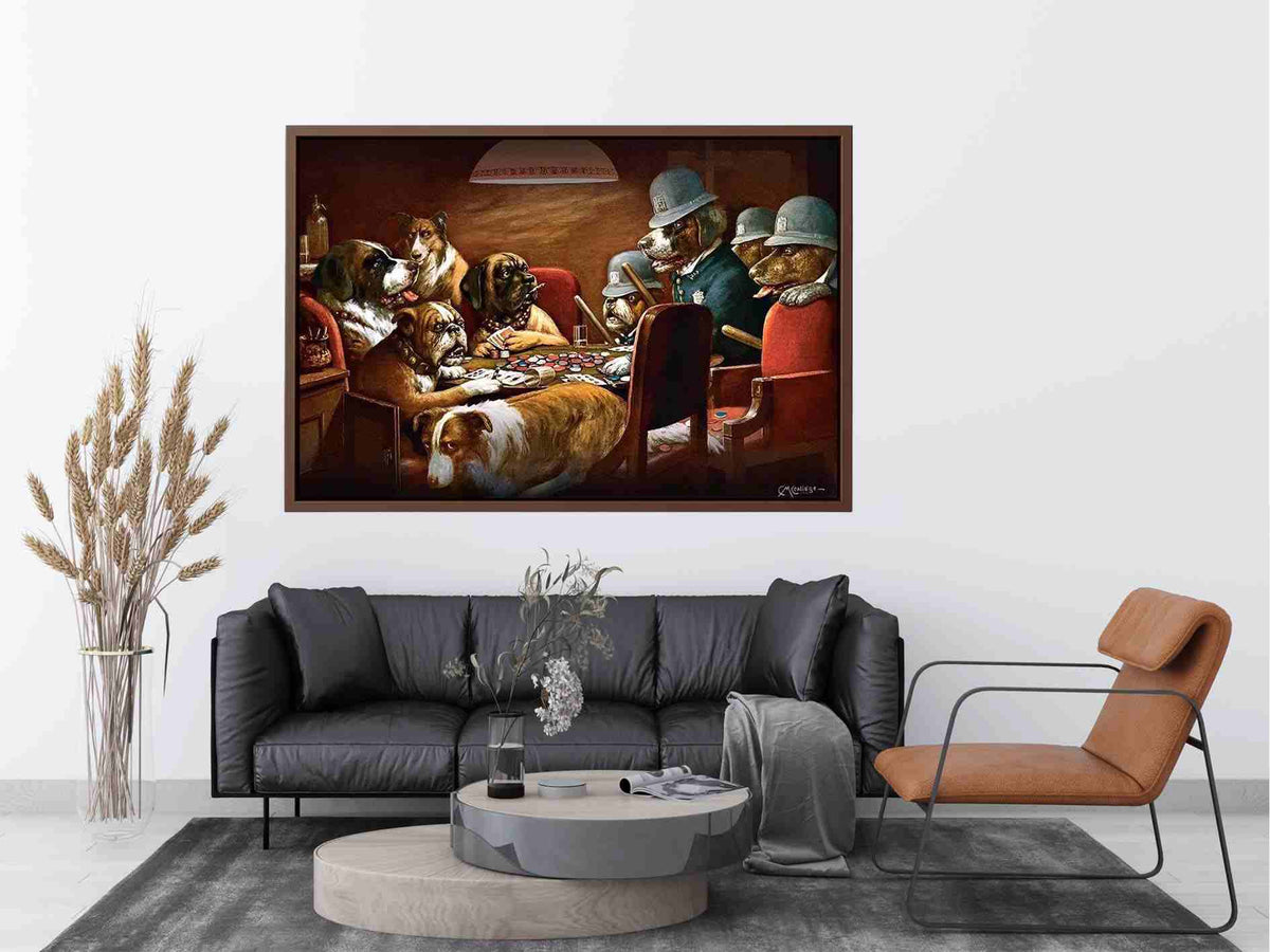 Pinched with Four Aces by Cassius Marcellus Coolidge Painting