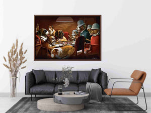 Pinched with Four Aces by Cassius Marcellus Coolidge Painting