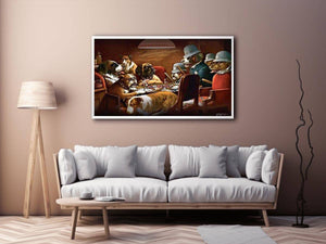 Pinched with Four Aces by Cassius Marcellus Coolidge Painting