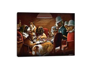 Pinched with Four Aces by Cassius Marcellus Coolidge Painting