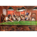 Dogs Playing Pool by Cassius Marcellus Coolidge Painting