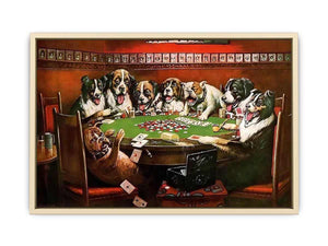 Poker Sympathy by  Cassius Marcellus Coolidge  Art Print