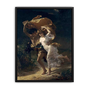 The Storm Painting Canvas Print