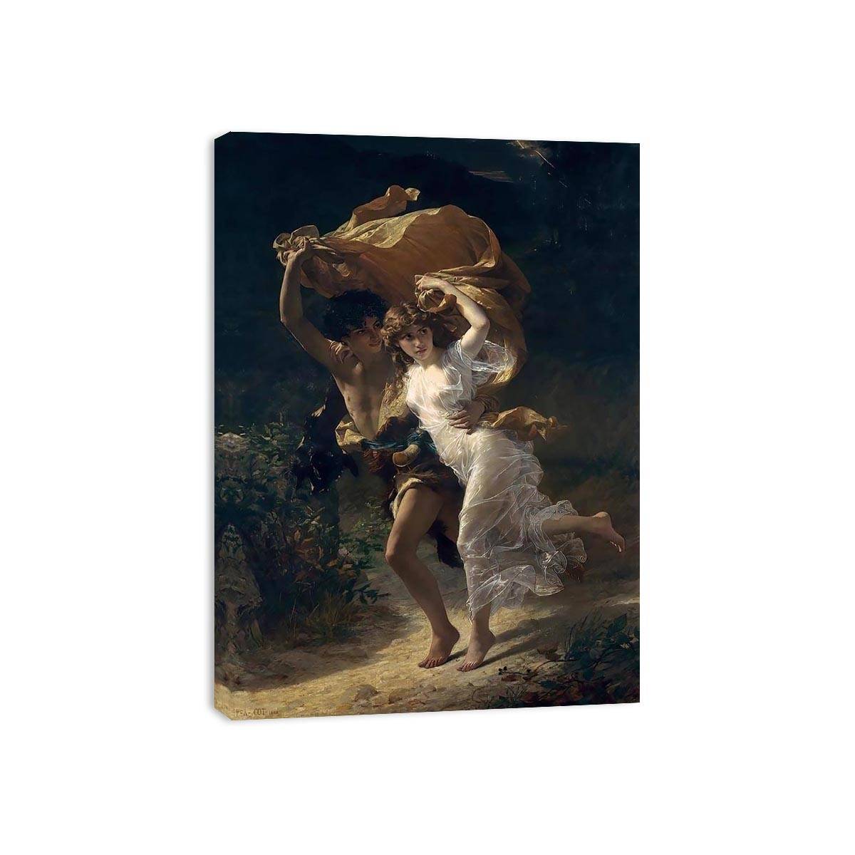 The Storm Painting by PIERRE AUGUSTE COT Painting 
