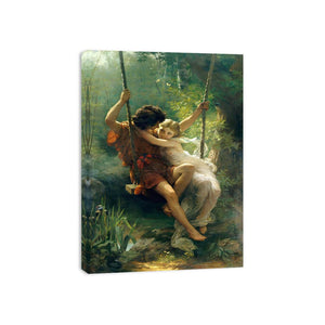 Springtime by Pierre Auguste Cot by PIERRE AUGUSTE COT Painting