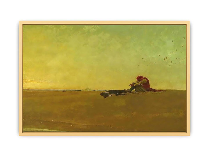 Marooned by Howard Pyle Streched canvas