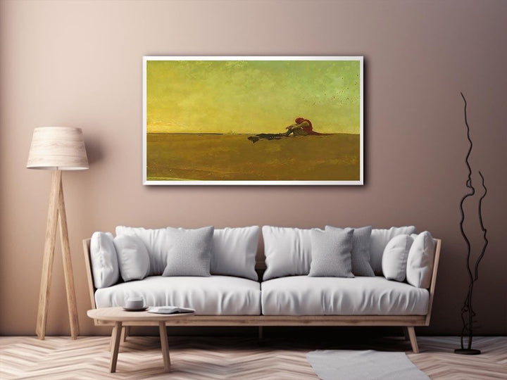 Marooned by Howard Pyle  Painting