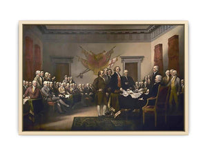 The Declaration of Independence  Art Print