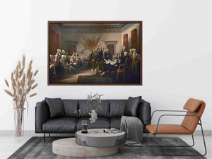 The Declaration of Independence by JOHN TRUMBULL Painting