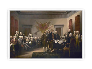 The Declaration of Independence Framed Print