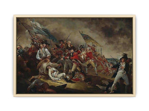 The Death of General Warren at the Battle of Bunker Hill on 17 June 1775  Art Print