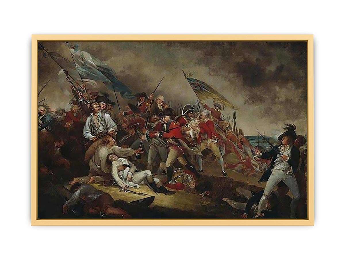 The Death of General Warren at the Battle of Bunker Hill on 17 June 1775 Streched canvas