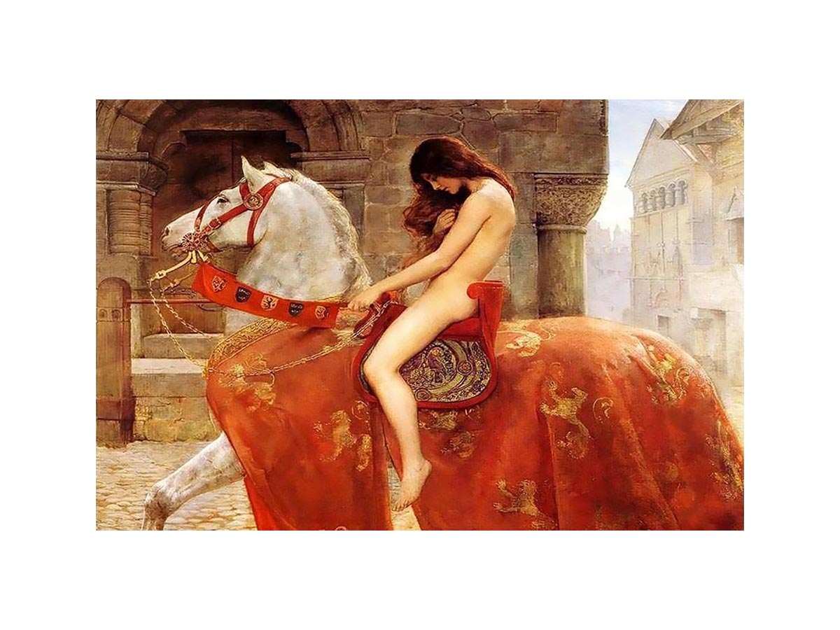 Lady Godiva by JOHN MALER COLLIER