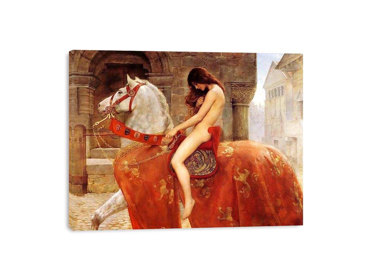 Lady Godiva by JOHN MALER COLLIER Painting
