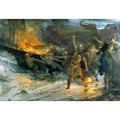 Funeral of a Viking by SIR THOMAS FRANCIS DICKSEE
