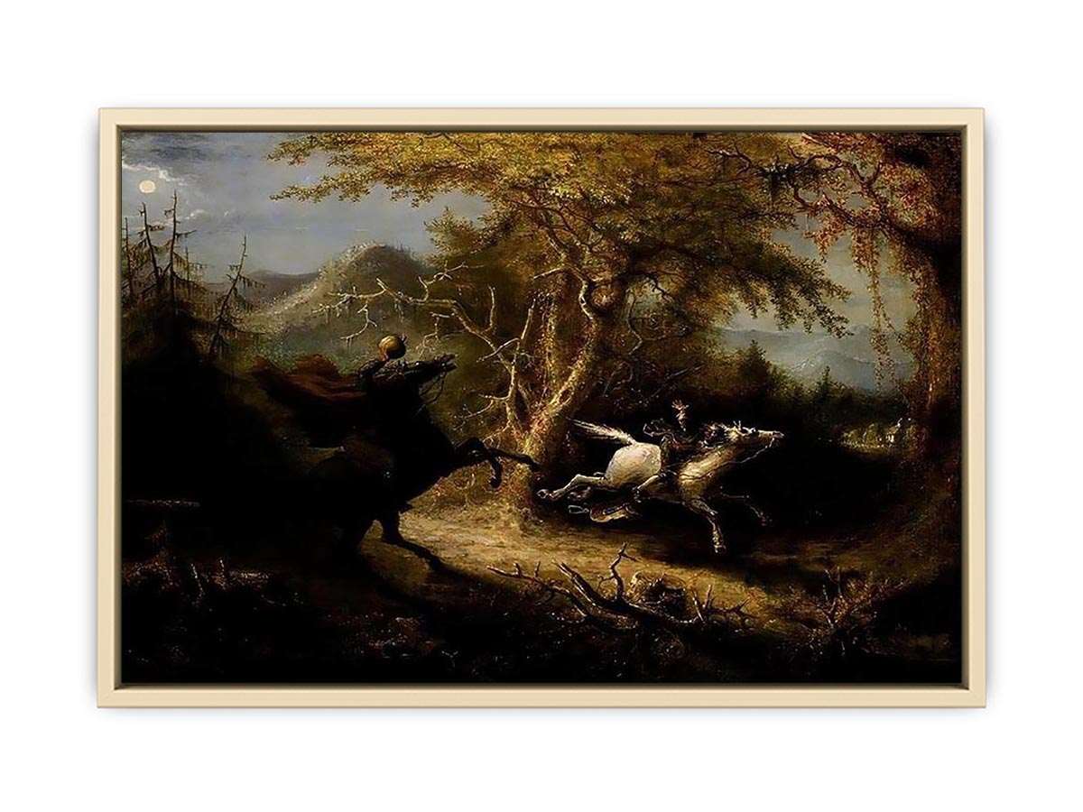 The Headless Horseman  Art Print