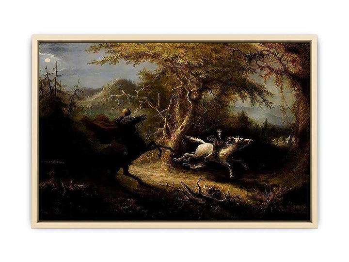 The Headless Horseman  Art Print