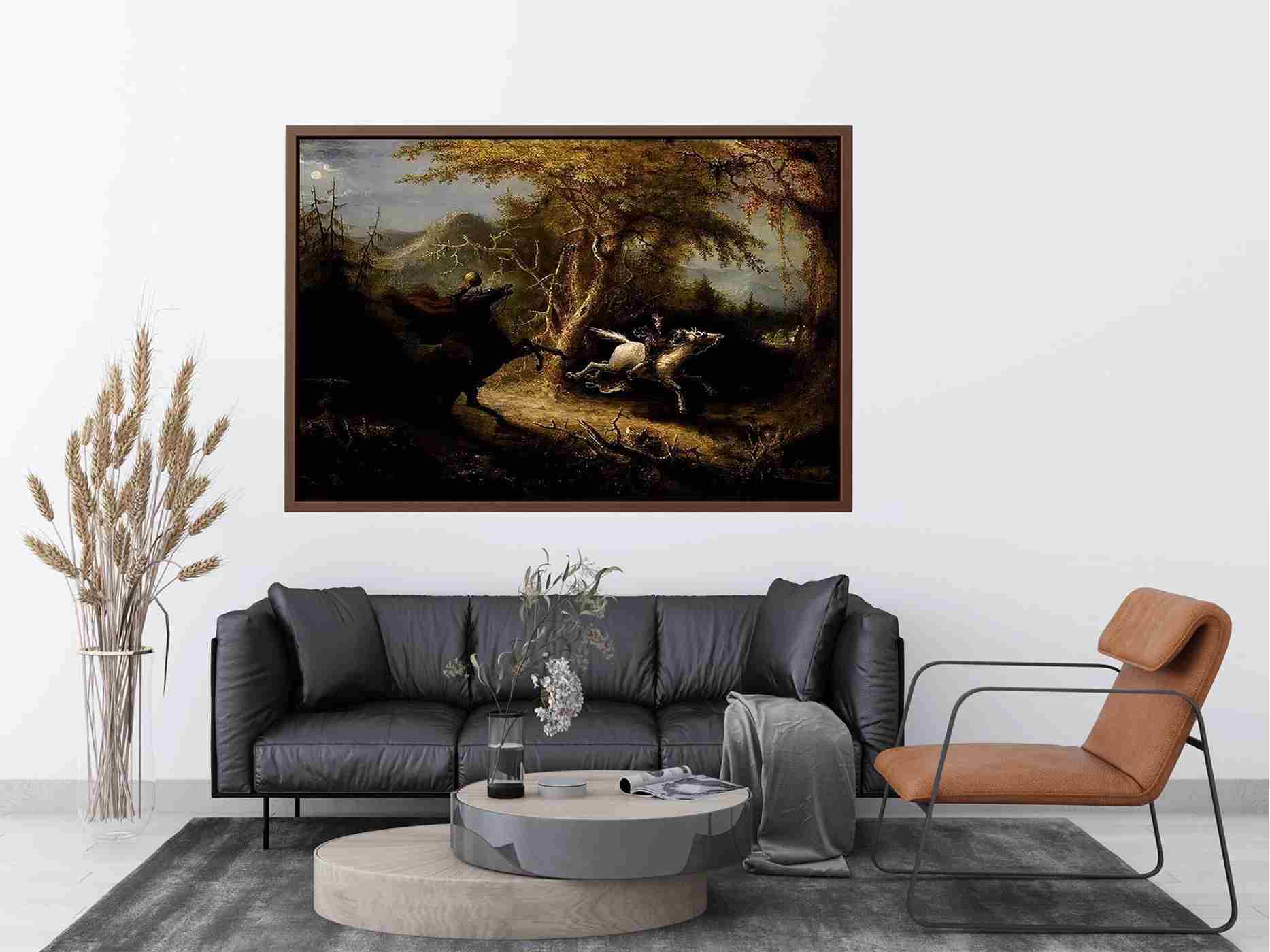 The Headless Horseman by JOHN QUIDOR Painting